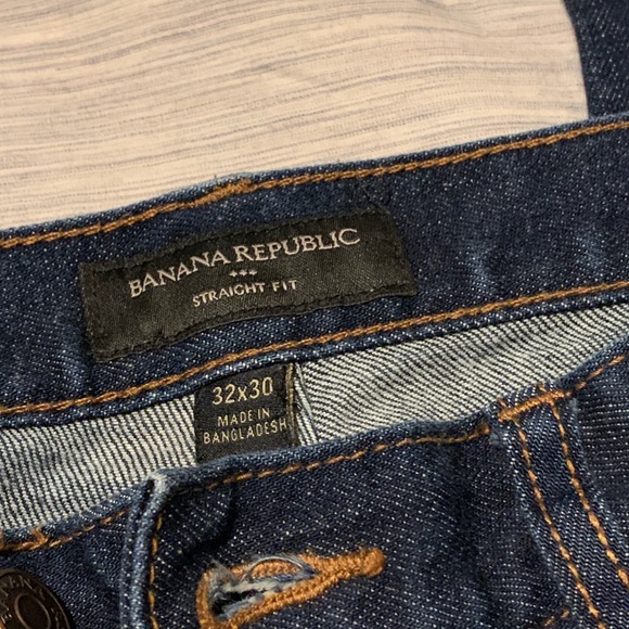 Men’s Banana Republic Straight Fit Jeans 32x30 - Picture 3 of 4